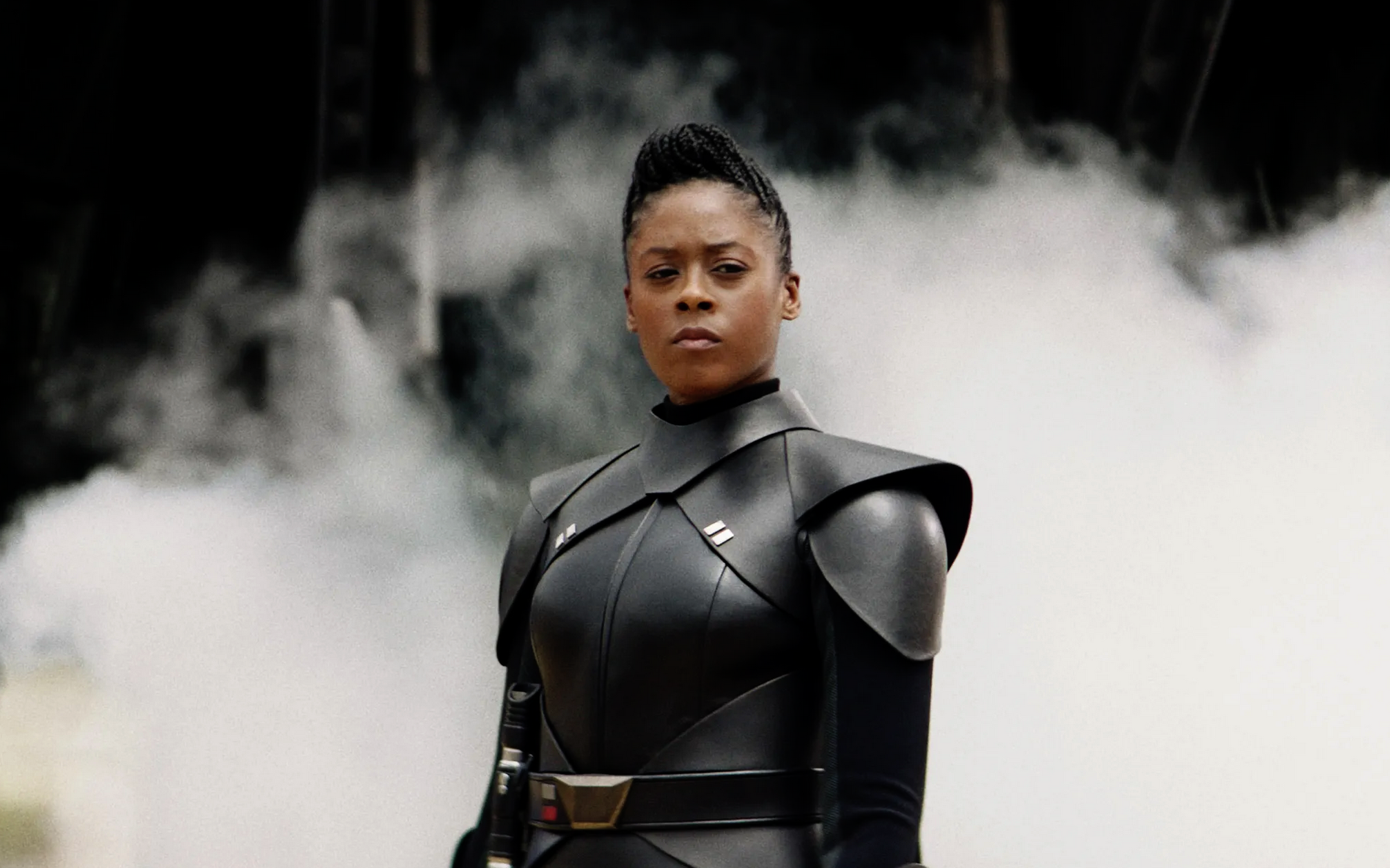 Reva as played by Moses Ingram in the Star Wars TV show Obi-Wan Kenobi