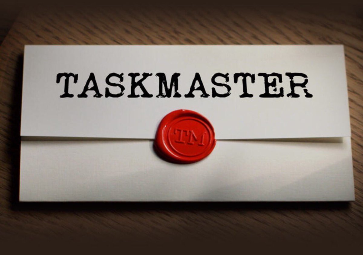 Taskmaster Task opening credits