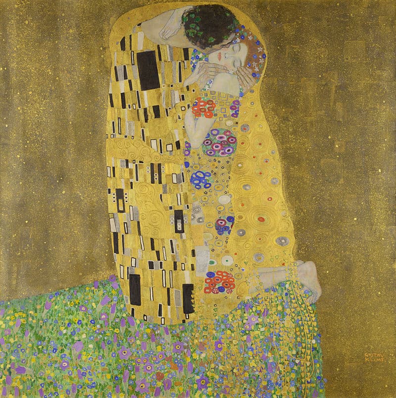 The Kiss (Der Kuss) by Gustav Klimt