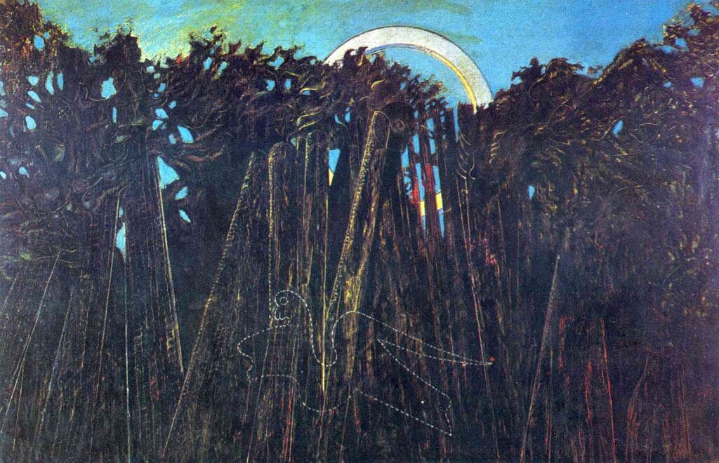 The Embalmed Forest by Max Ernst, 1933 visual artwork