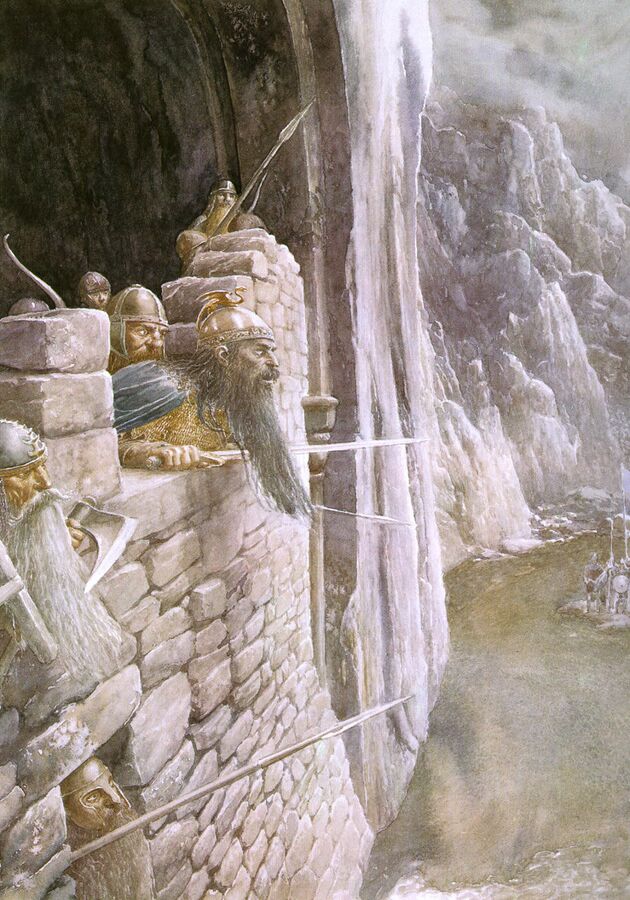 The Gathering of the Clouds by Alan Lee